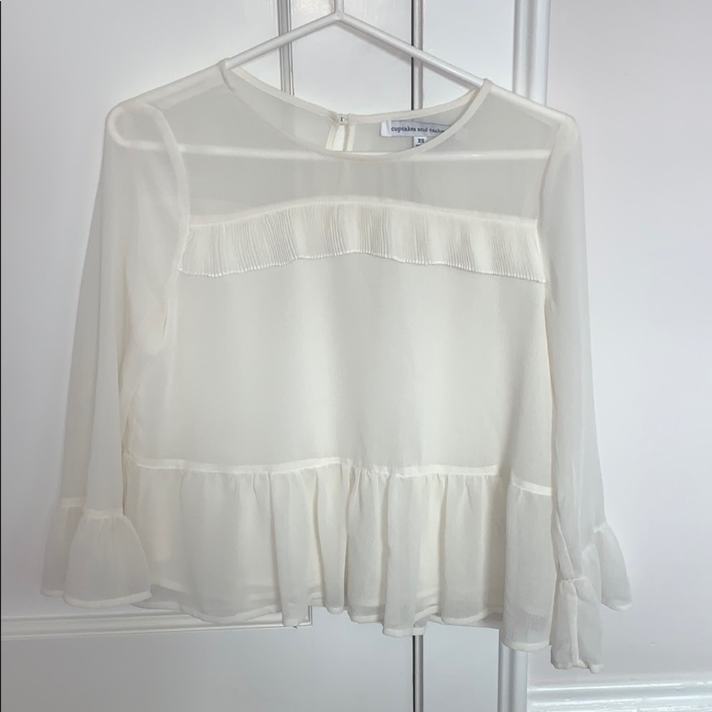 Cupcakes and Cashmere top